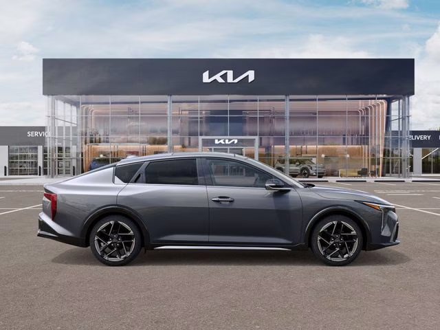 2026 Interstellar Gray Kia K4 GT-Line FWD Sedan