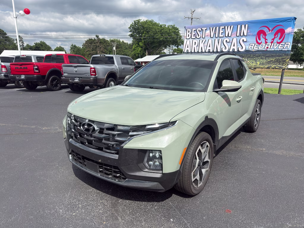 2024 Sage Gray Hyundai Santa Cruz Limited AWD Truck