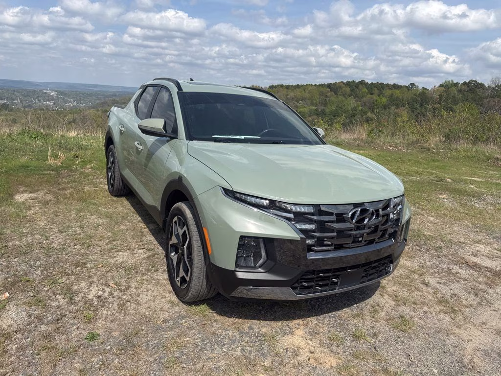 2024 Sage Gray Hyundai Santa Cruz Limited AWD Truck
