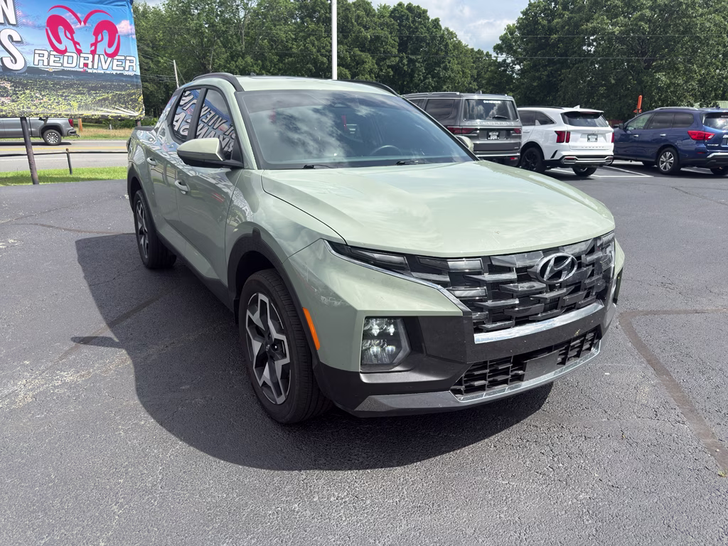 2024 Sage Gray Hyundai Santa Cruz Limited AWD Truck