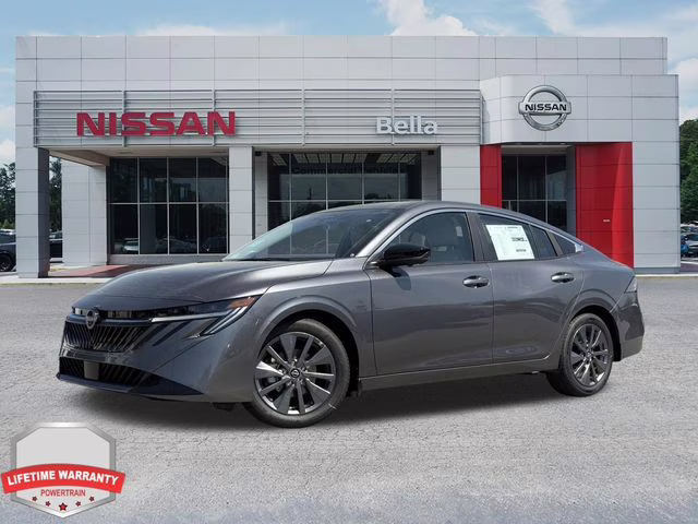 2026 Gun Metallic Nissan Sentra SL FWD Sedan
