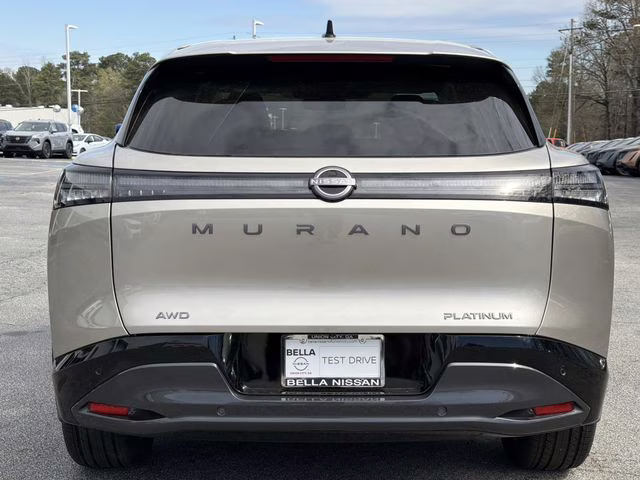 2026 Champagne Silver Metallic Nissan Murano Platinum AWD SUV