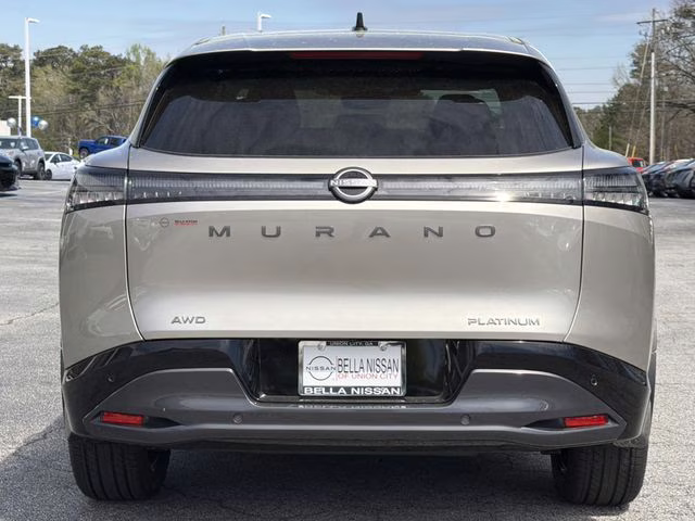 2026 Champagne Silver Metallic Nissan Murano Platinum AWD SUV