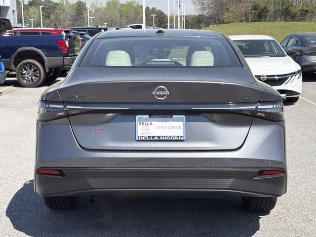 2026 Gun Metallic Nissan Sentra SL FWD Sedan