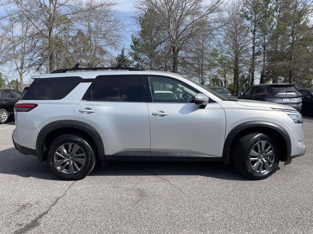 2024 Brilliant Silver Metallic Nissan Pathfinder SV 4X4 SUV
