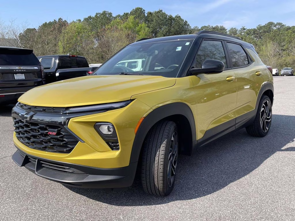2024 Nitro Yellow Metallic Chevrolet Trailblazer RS FWD SUV