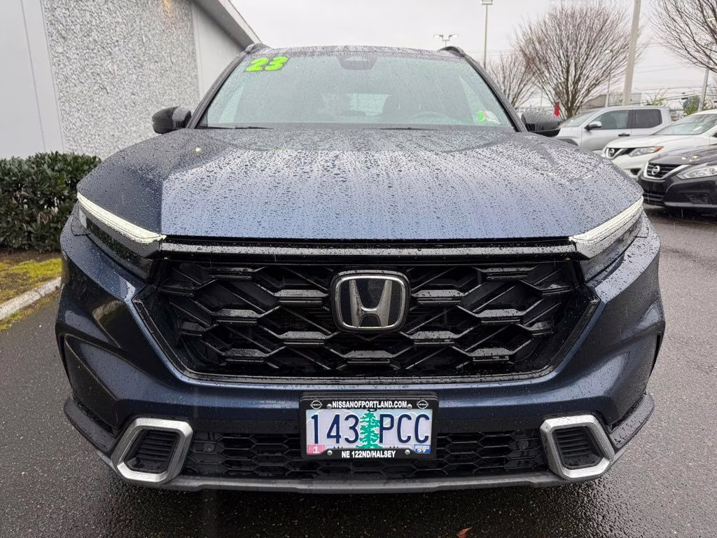 2023 Canyon River Blue Metallic Honda CR-V Hybrid Sport Touring AWD SUV