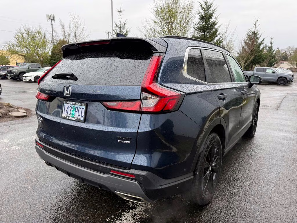 2023 Canyon River Blue Metallic Honda CR-V Hybrid Sport Touring AWD SUV