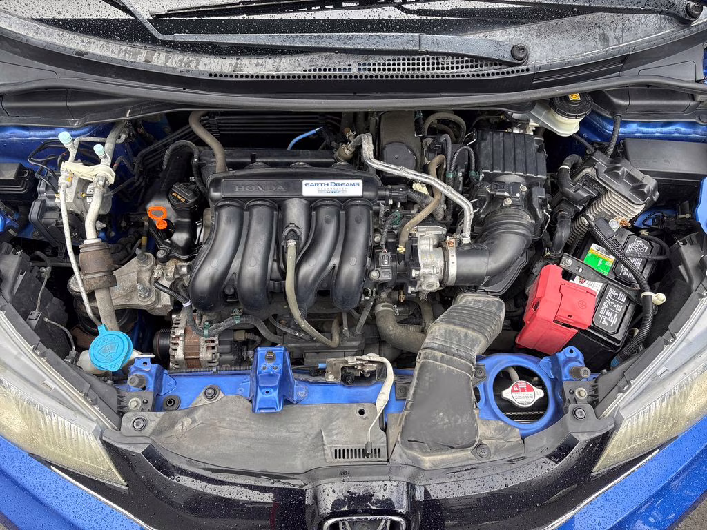 2016 Blue Honda Fit EX FWD Hatchback