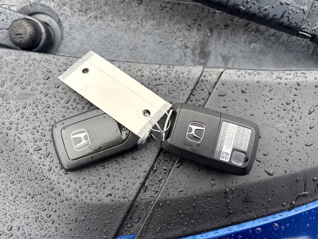 2016 Blue Honda Fit EX FWD Hatchback