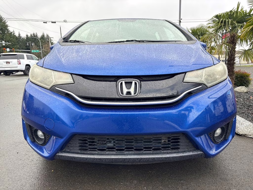2016 Blue Honda Fit EX FWD Hatchback
