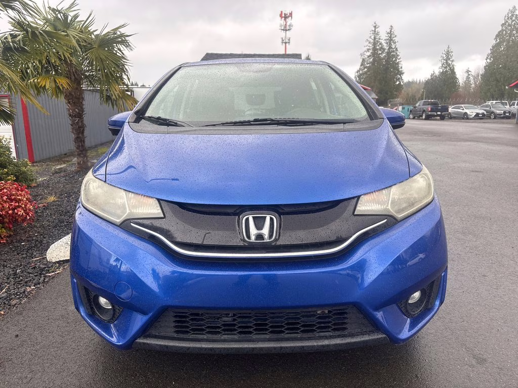 2016 Blue Honda Fit EX FWD Hatchback