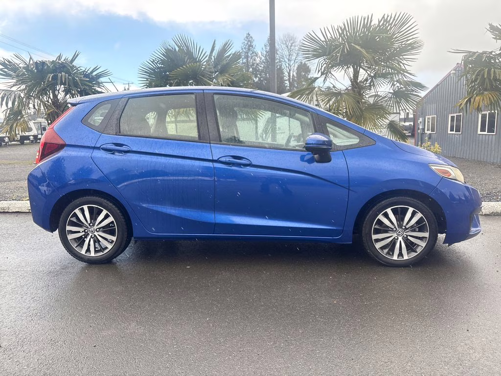 2016 Blue Honda Fit EX FWD Hatchback