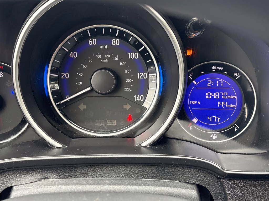 2016 Blue Honda Fit EX FWD Hatchback