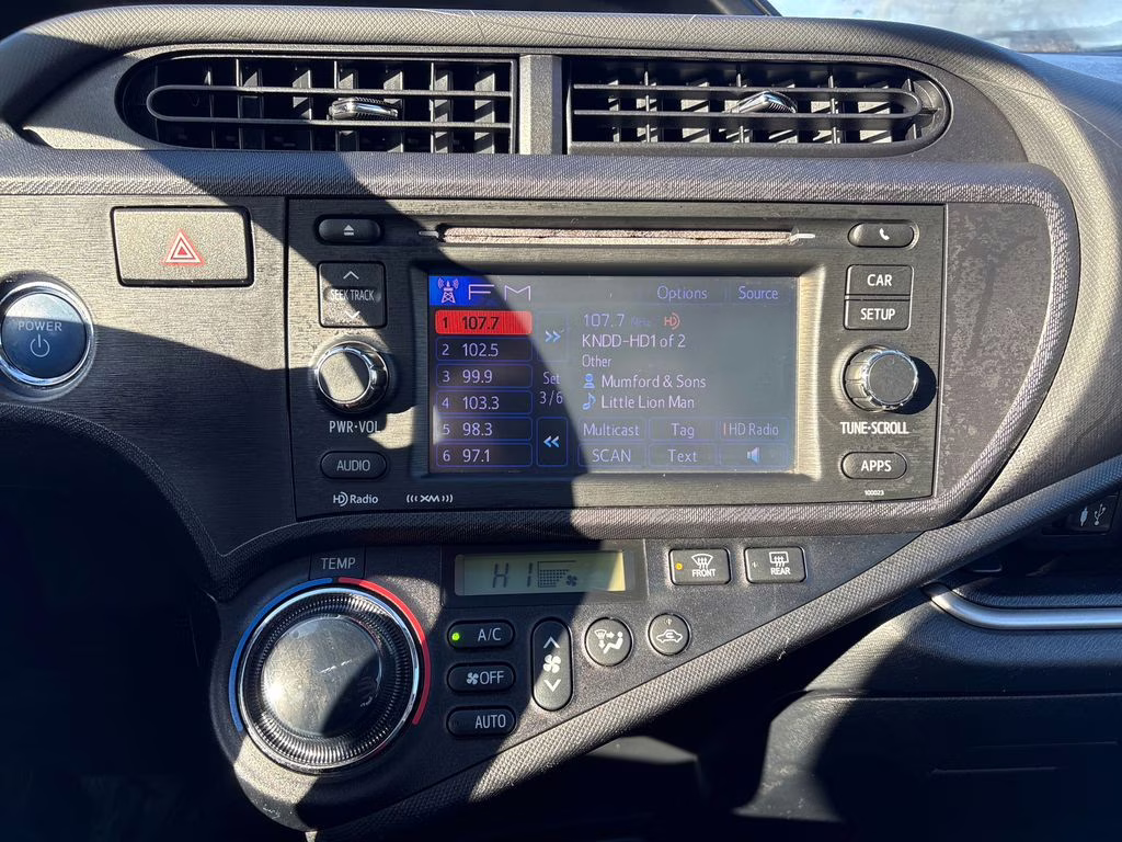 2014 Magnetic Gray Metallic Toyota Prius c Three FWD Hatchback