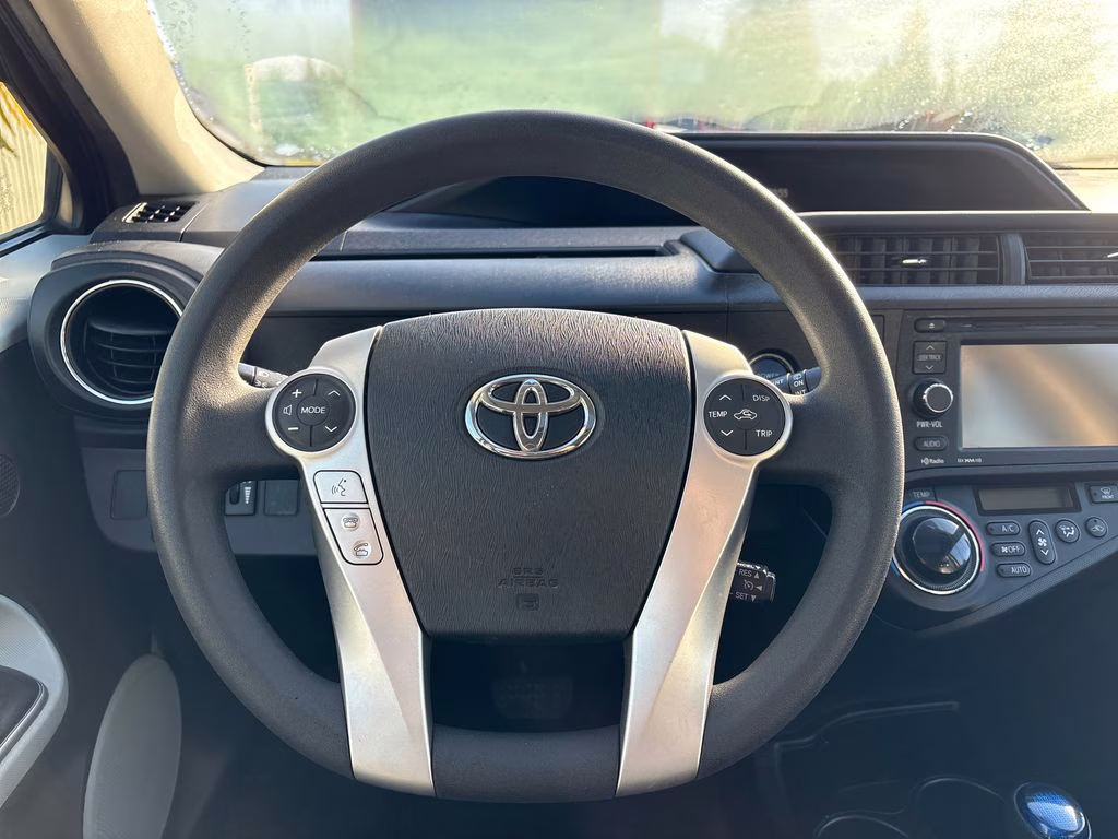 2014 Magnetic Gray Metallic Toyota Prius c Three FWD Hatchback