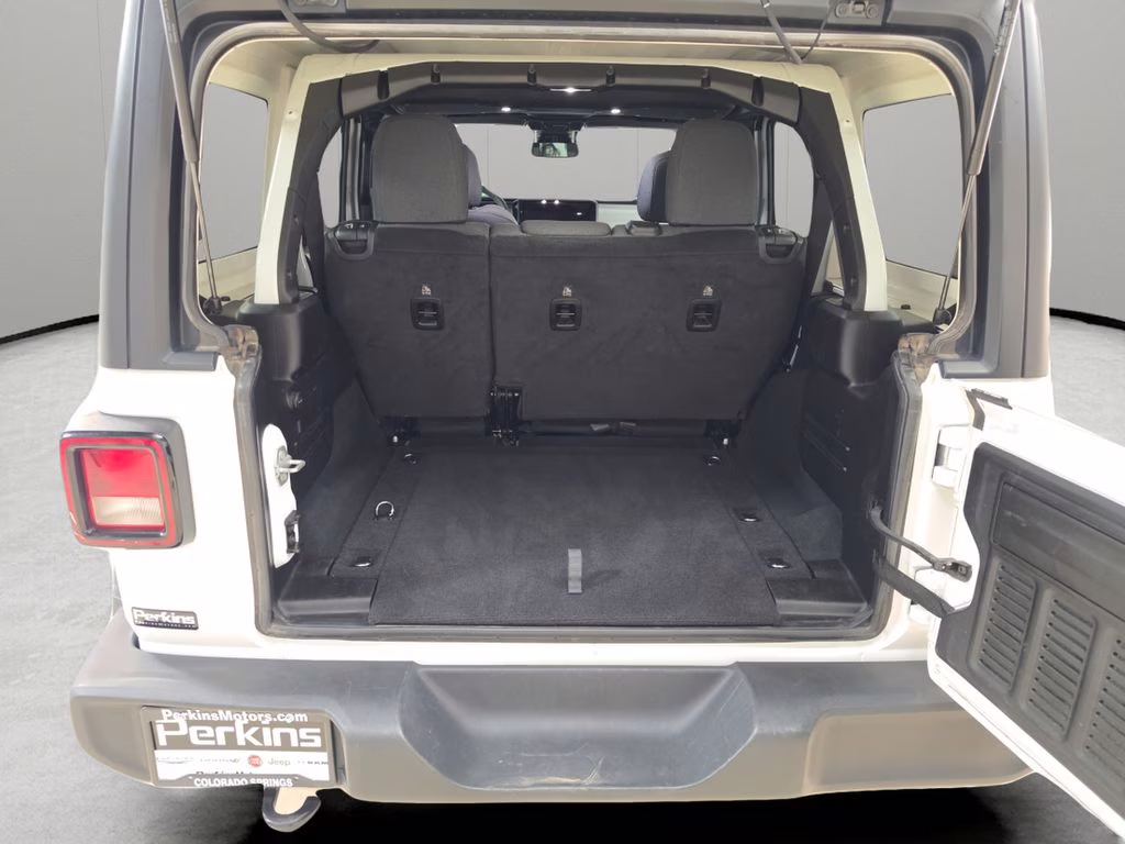 2025 Bright White Clearcoat Jeep Wrangler Sport S 4X4 SUV