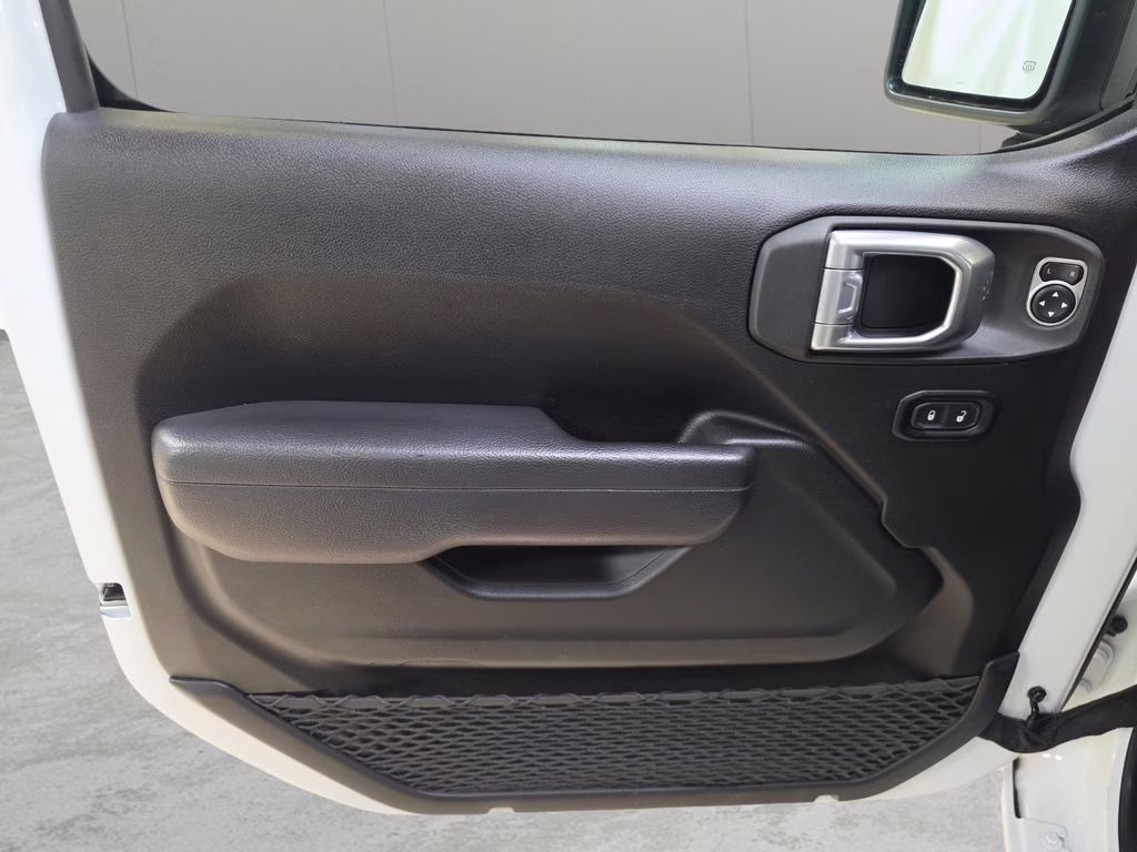 2025 Bright White Clearcoat Jeep Wrangler Sport S 4X4 SUV