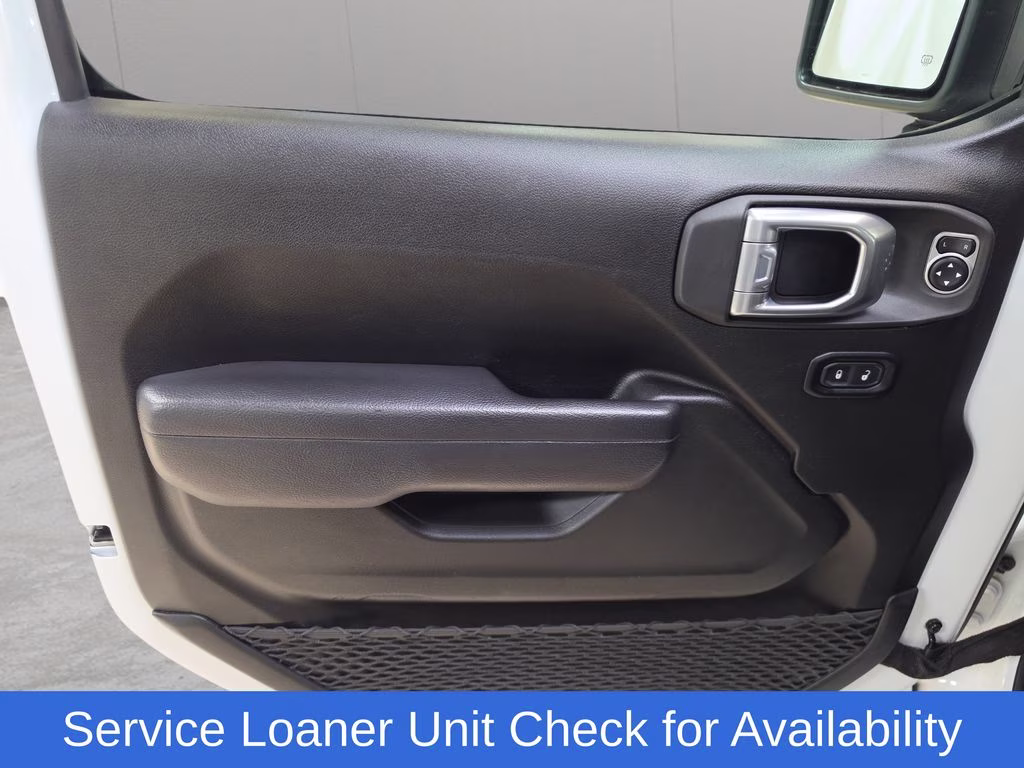 2025 Bright White Clearcoat Jeep Wrangler Sport S 4X4 SUV