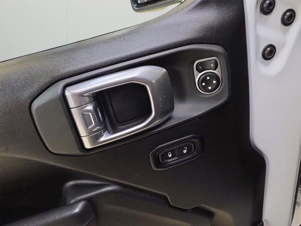 2025 Bright White Clearcoat Jeep Wrangler Sport S 4X4 SUV