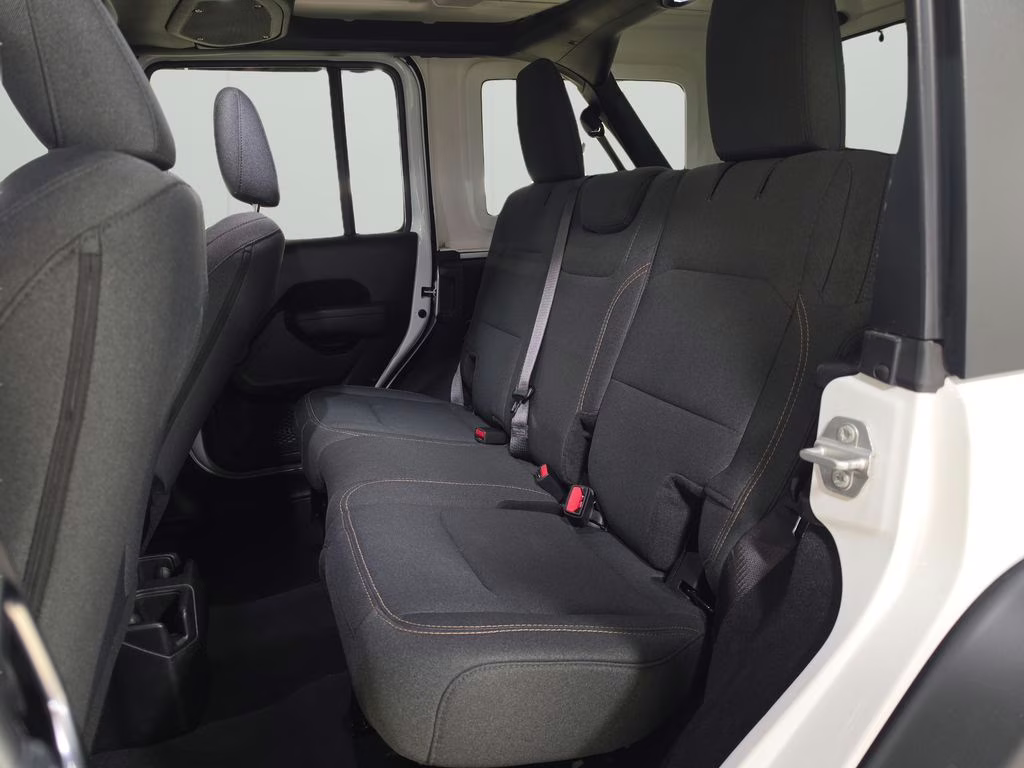 2025 Bright White Clearcoat Jeep Wrangler Sport S 4X4 SUV