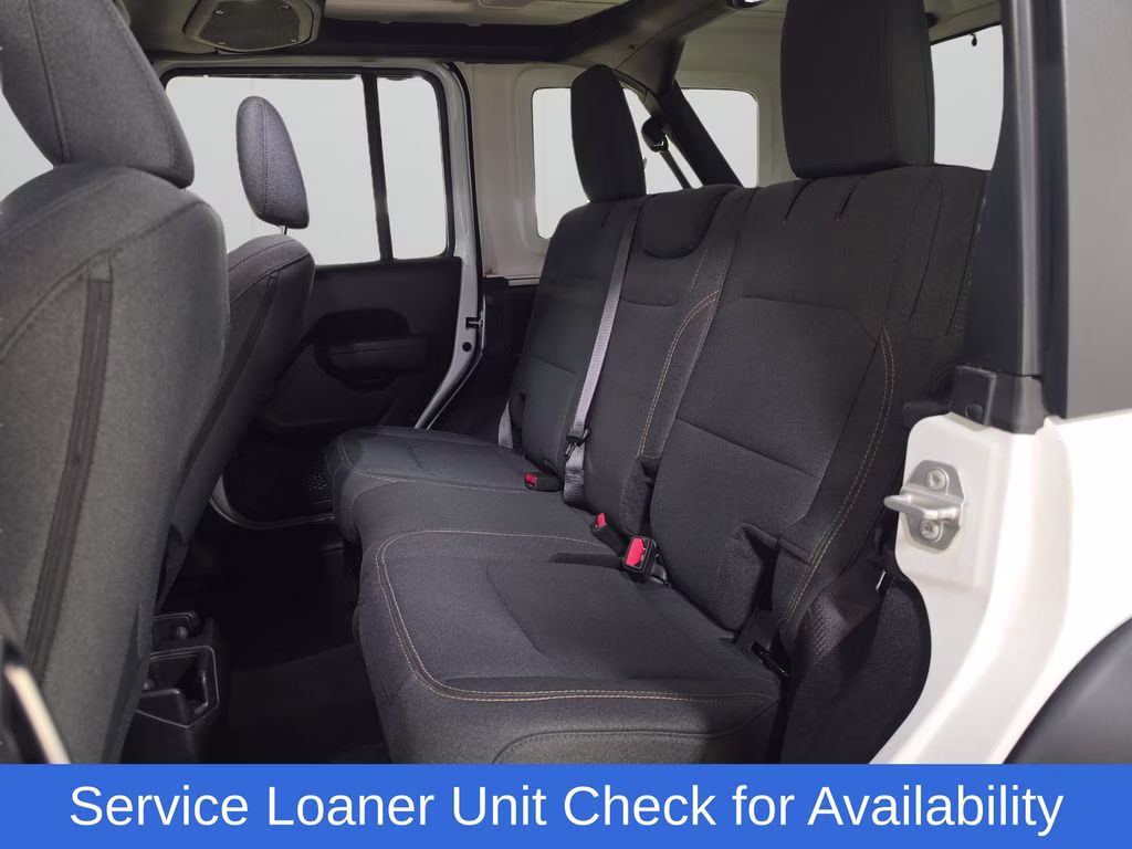 2025 Bright White Clearcoat Jeep Wrangler Sport S 4X4 SUV