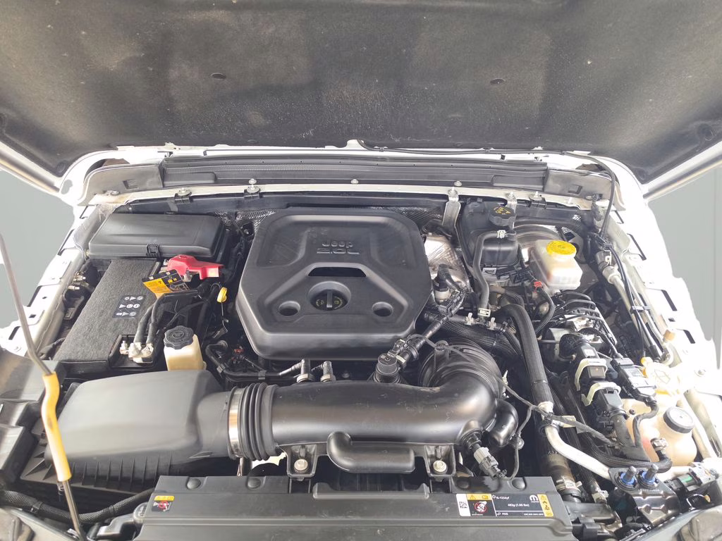 2025 Bright White Clearcoat Jeep Wrangler Sport S 4X4 SUV