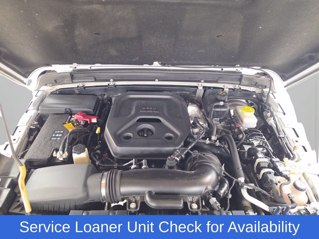 2025 Bright White Clearcoat Jeep Wrangler Sport S 4X4 SUV
