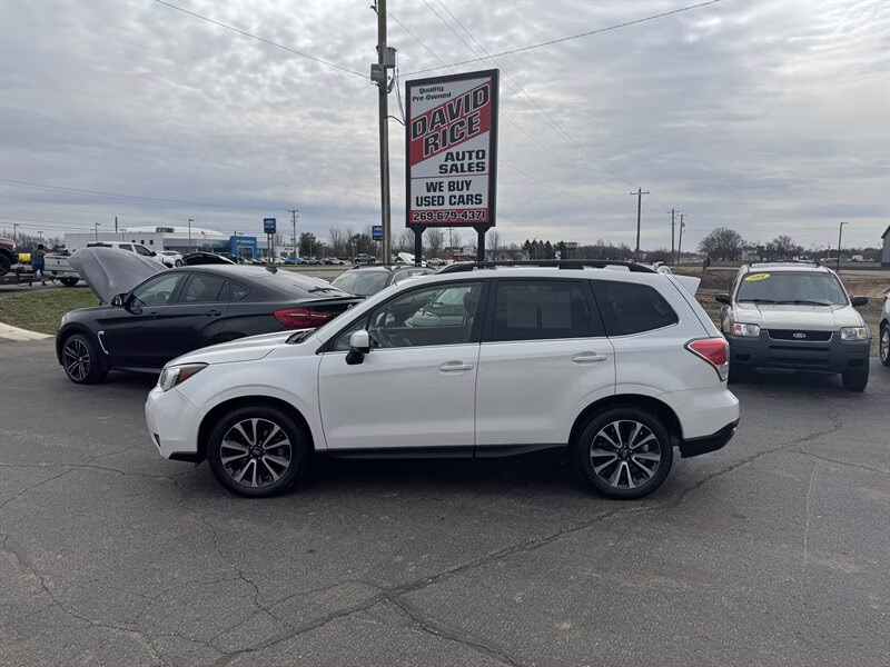 2018 Crystal White Pearl Subaru Forester 2.0XT Premium AWD Crossover