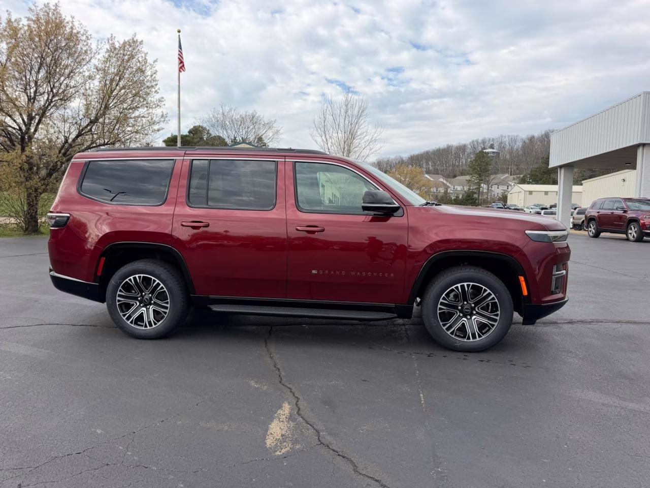 2026 Velvet Red Pearlcoat Jeep Grand Wagoneer 4x4 4X4 SUV