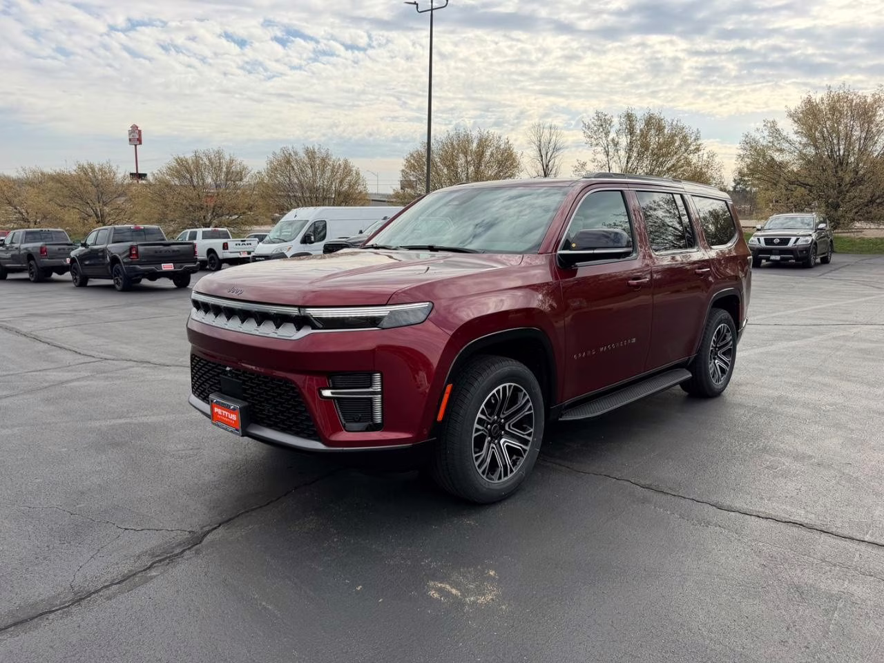 2026 Velvet Red Pearlcoat Jeep Grand Wagoneer 4x4 4X4 SUV