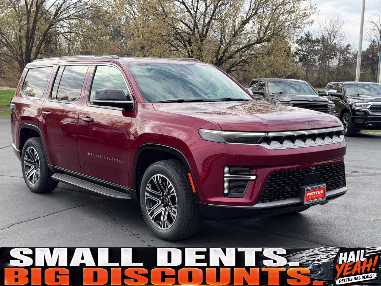 2026 Velvet Red Pearlcoat Jeep Grand Wagoneer 4x4 4X4 SUV
