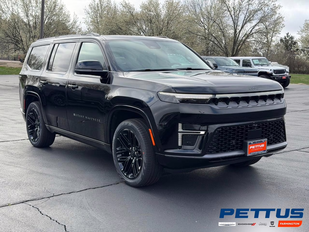 2026 High Gloss Black Jeep Grand Wagoneer Limited Reserve 4X4 SUV