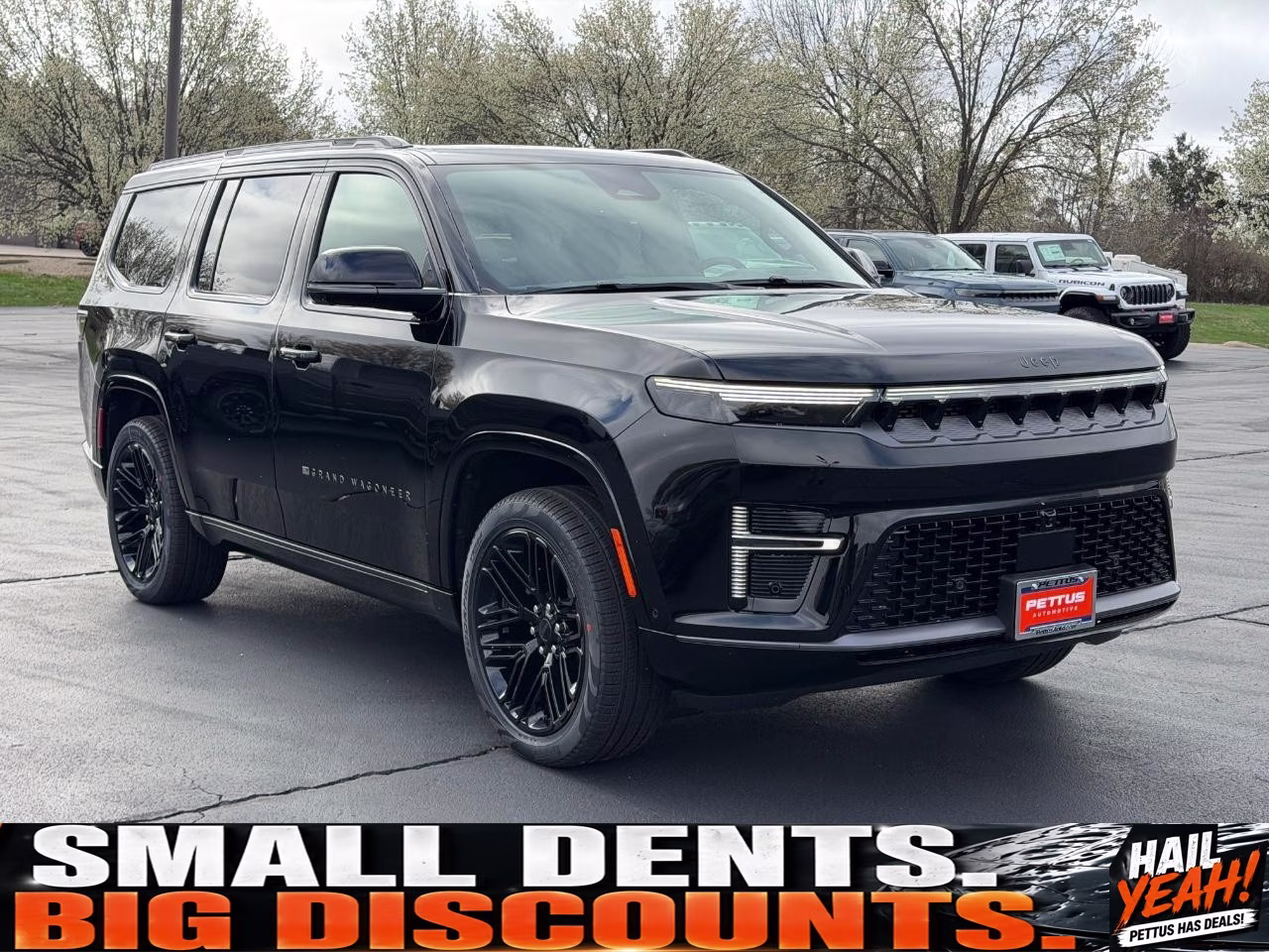 2026 High Gloss Black Jeep Grand Wagoneer Limited Reserve 4X4 SUV