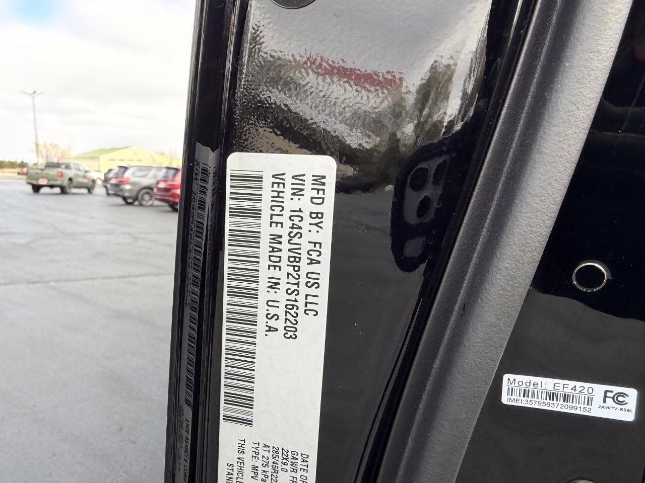 2026 High Gloss Black Jeep Grand Wagoneer Limited Reserve 4X4 SUV