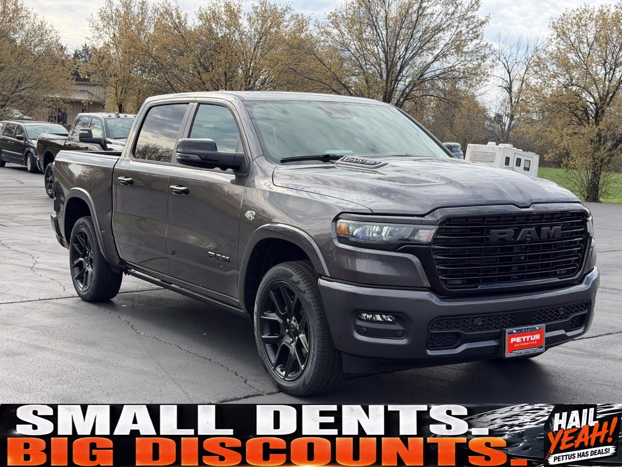 2026 Diamond Black Crystal Pearlcoat Ram 1500 Laramie 4X4 Truck