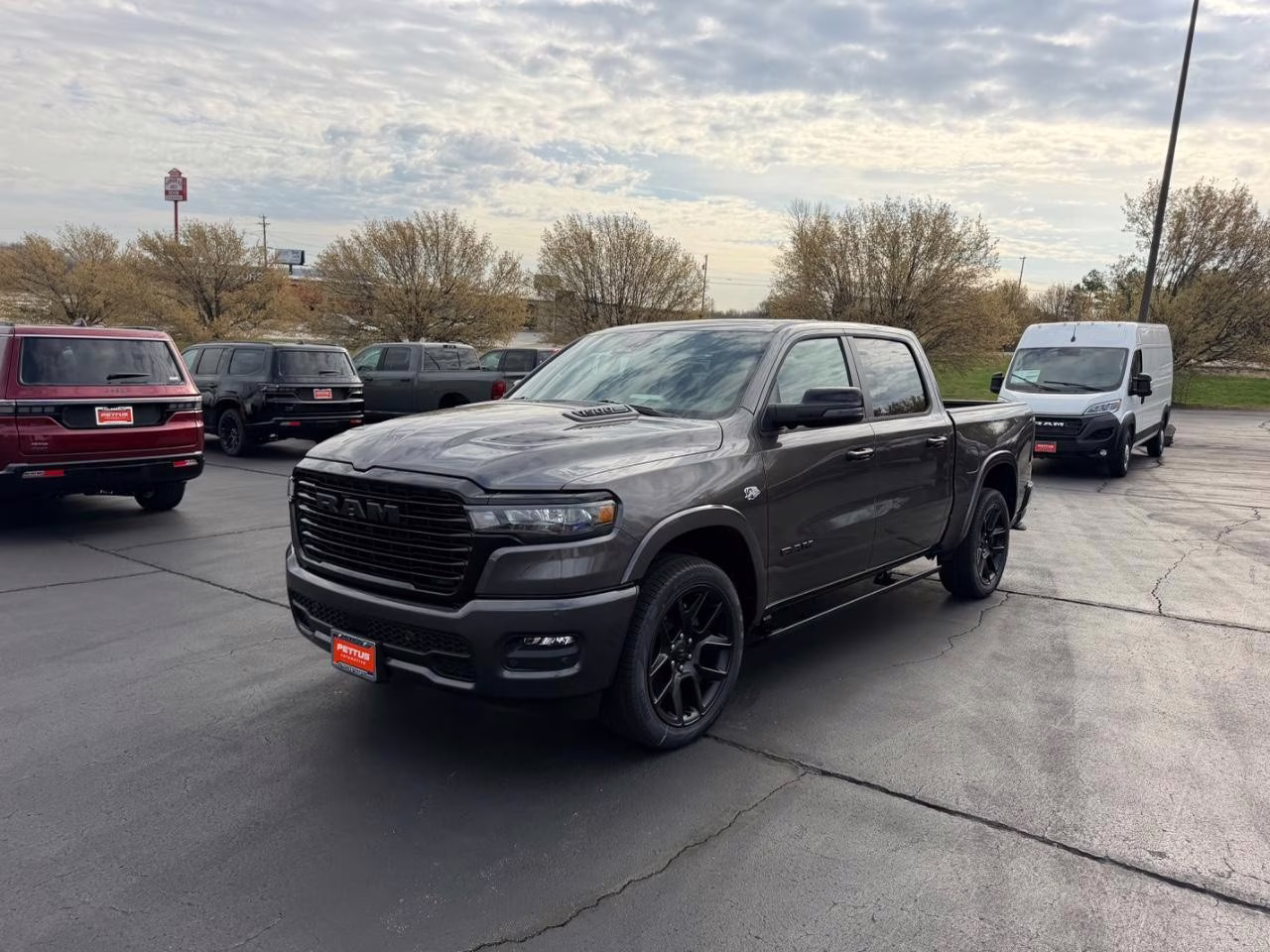 2026 Diamond Black Crystal Pearlcoat Ram 1500 Laramie 4X4 Truck