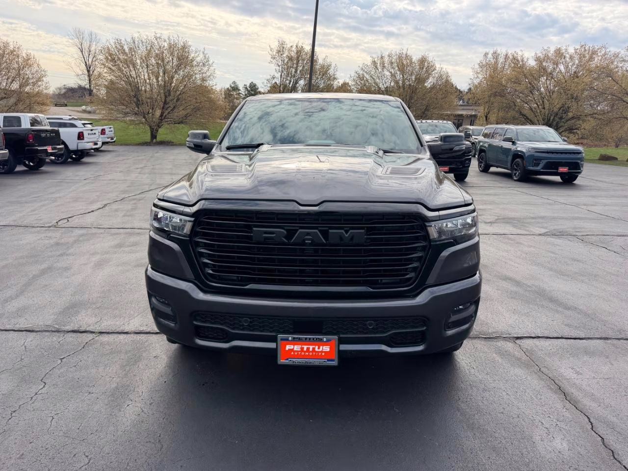 2026 Diamond Black Crystal Pearlcoat Ram 1500 Laramie 4X4 Truck