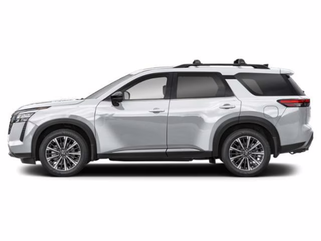2026 Everest White Pearl Tricoat Nissan Pathfinder Platinum 4WD 4X4 SUV
