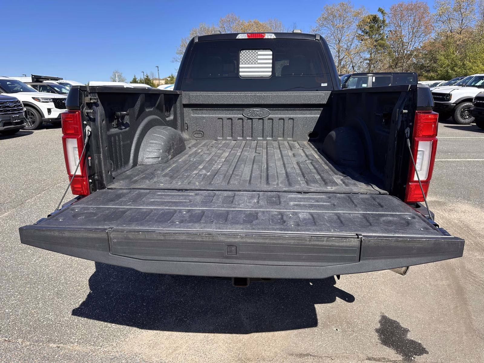 2021 Agate Black Metallic Ford Super Duty F-250 SRW LARIAT 4WD Crew Cab 6.75' Box 4X4 Truck