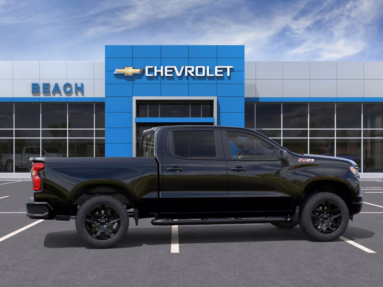 2026 Black Chevrolet Silverado 1500 RST 4X4 Truck