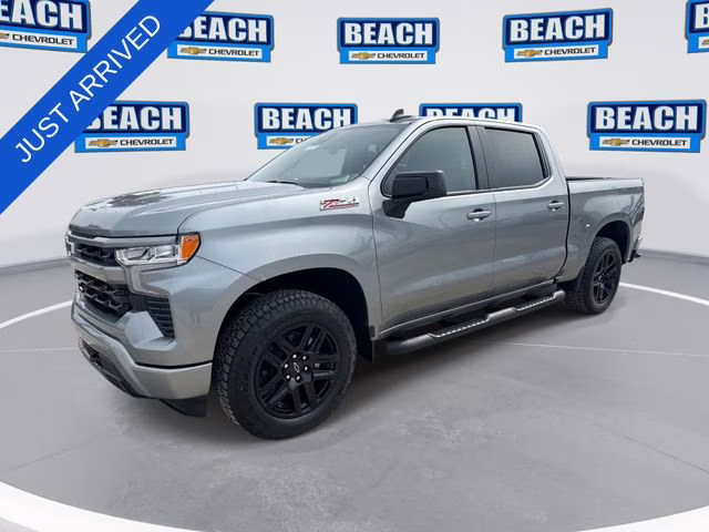 2026 Sterling Gray Metallic Chevrolet Silverado 1500 RST 4X4 Truck