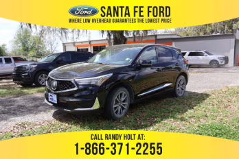 2021 Black Acura RDX w/Technology Package AWD SUV