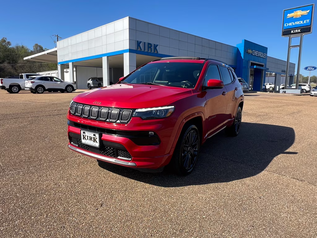 2022 Redline Pearlcoat Jeep Compass (RED) Edition 4X4 SUV