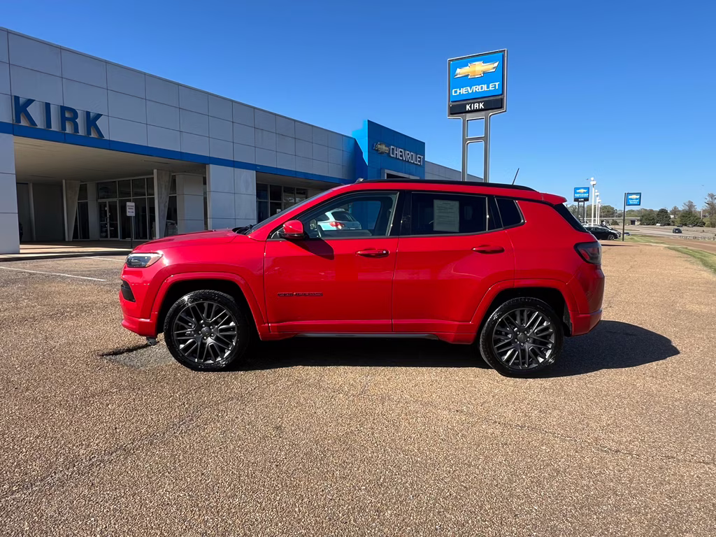 2022 Redline Pearlcoat Jeep Compass (RED) Edition 4X4 SUV