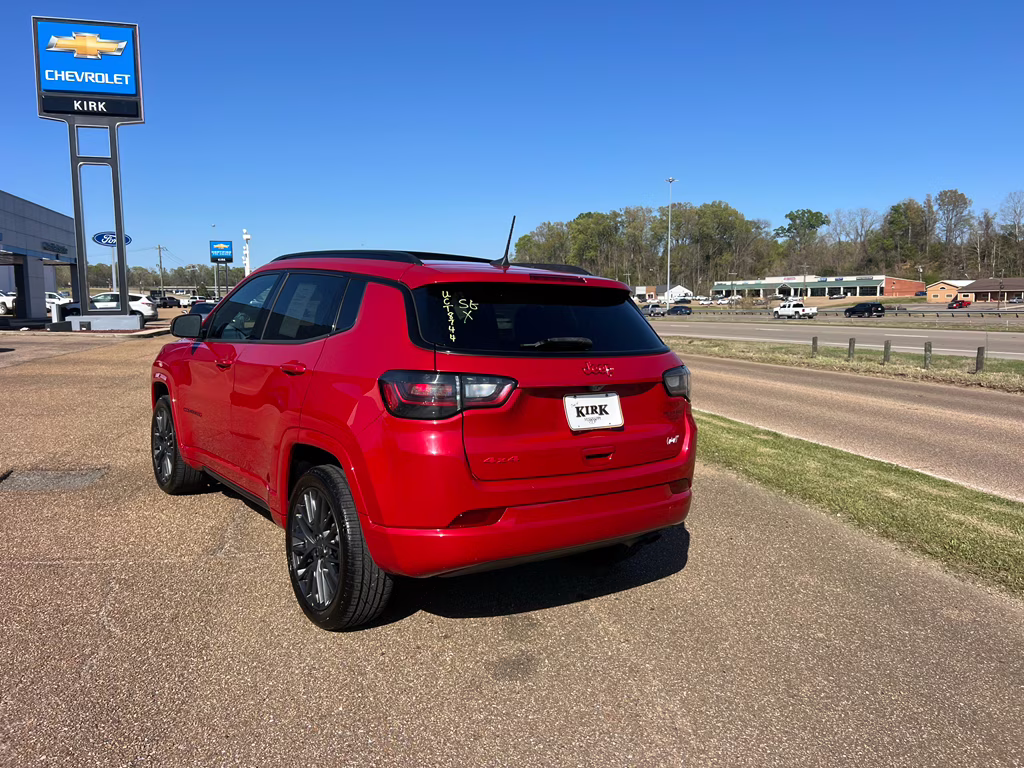 2022 Redline Pearlcoat Jeep Compass (RED) Edition 4X4 SUV