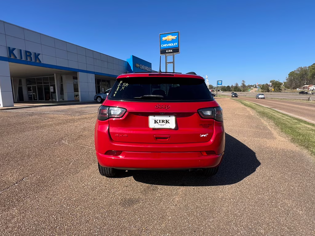 2022 Redline Pearlcoat Jeep Compass (RED) Edition 4X4 SUV