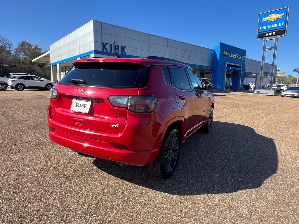 2022 Redline Pearlcoat Jeep Compass (RED) Edition 4X4 SUV