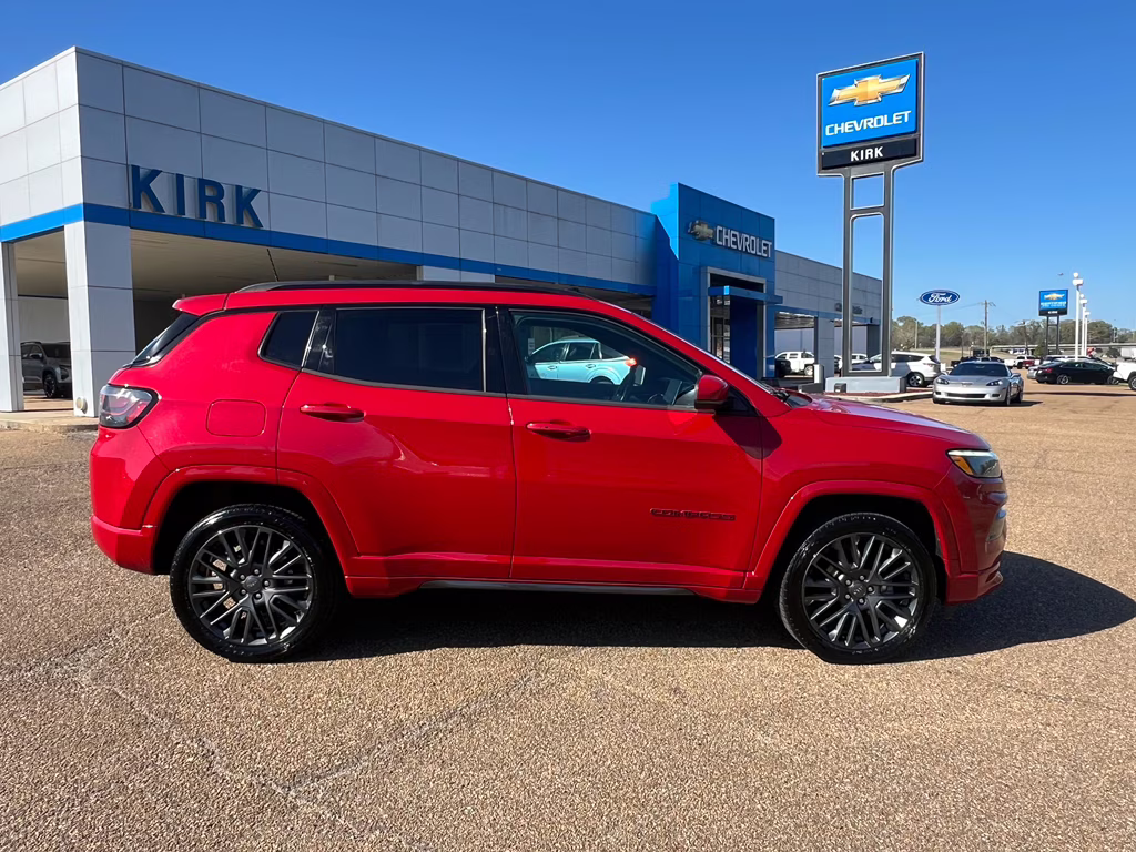 2022 Redline Pearlcoat Jeep Compass (RED) Edition 4X4 SUV