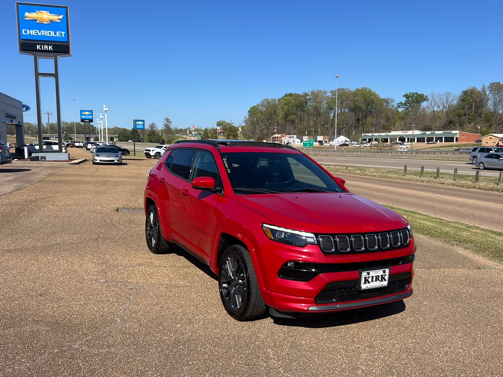 2022 Redline Pearlcoat Jeep Compass (RED) Edition 4X4 SUV